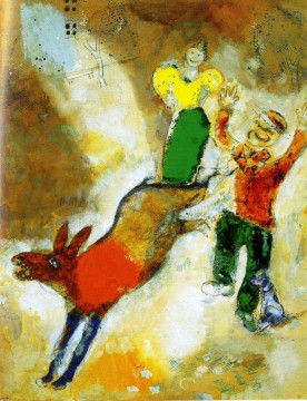 animal escapar contemporáneo Marc Chagall Pinturas al óleo